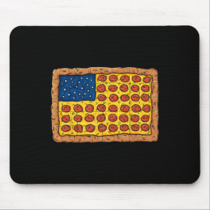Mousepad Pizza American Flag 4 De Julho, Comida Boys Girl