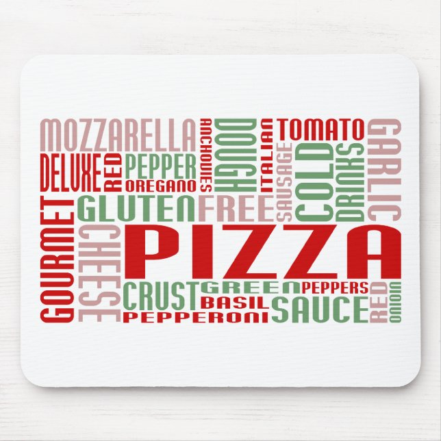 Mousepad pizza chitChat (Frente)