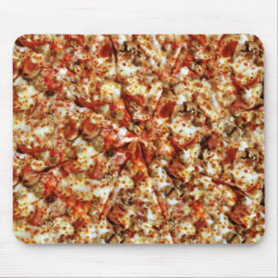 Mousepad Pizza de Pepperoni da salsicha