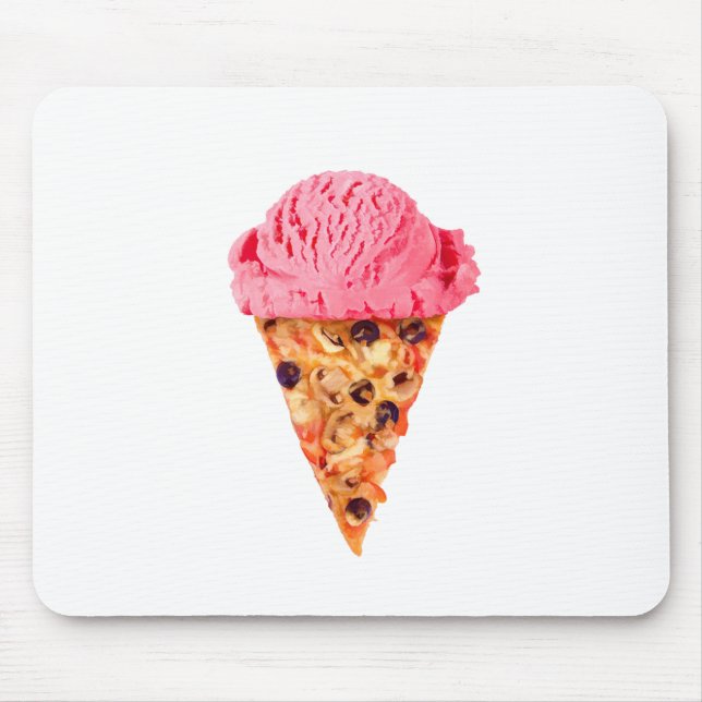 Mousepad Pizza de Sorvete (Frente)