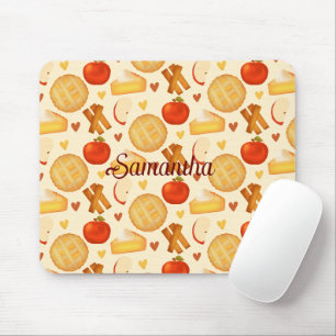 Mousepad Pizza E Ingredientes De Maçã Fashiada