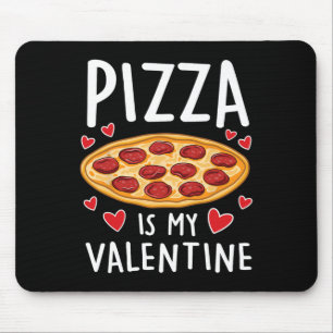 Mousepad Pizza É Meu Namorado Homem Mulheres Meninos Funny 