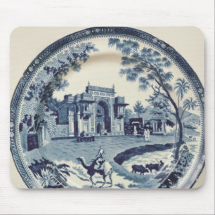 Mousepad Placa azul e branca de Spode, c.1815