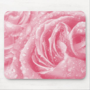 Mousepad Placa de apoio rosa rosa cinza