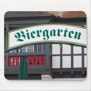 Mousepad Placa de Biergarten, Alemanha