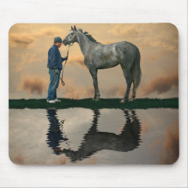 Mousepad Placa De cinza E Placa De Mouse OTTB De Alcance