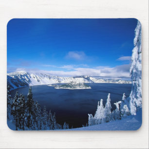 Mousepad Placa de Mouse da Cena de Inverno