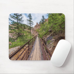 Mousepad Placa de Mouse da Ponte Walkway Sete Folhas