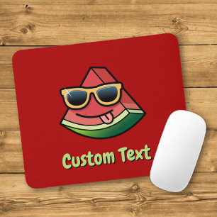 Mousepad Placa de Mouse de Cartoon de Melancia