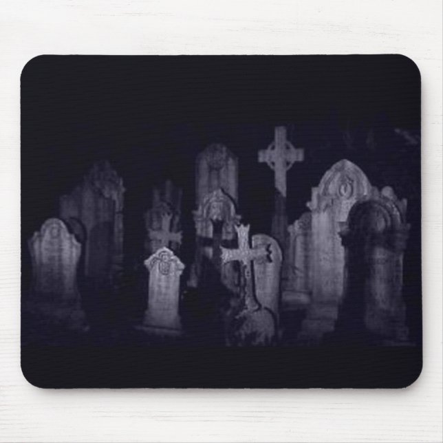 Mousepad Placa de Mouse de Graveyard Midnight (Frente)
