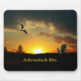 Mousepad Placa de Mouse de Prado Cinza Amarelo