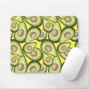 Mousepad Placa de Mouse Gourmet Fresco de Vegan Avocado Pat