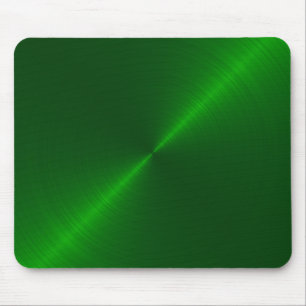 Mousepad Placa de Mouse Metálico Verde Esmeralda