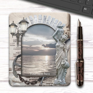 Mousepad Placa de Mouse Náutico Clássico Italiano Design
