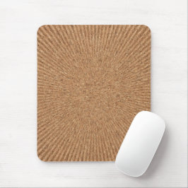 Mousepad Placa de Mouse Radial Weaves Corkboard