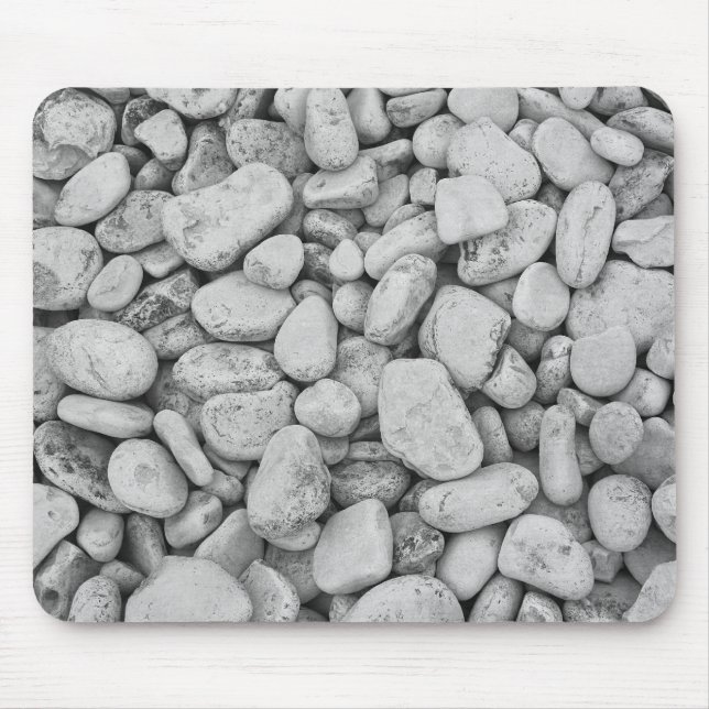 Mousepad Placa de Mouse Round Rocks (Frente)