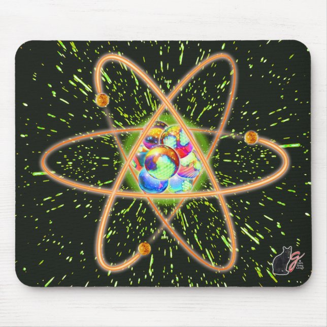 Mousepad Placa de Rato Atômico Radical (Frente)