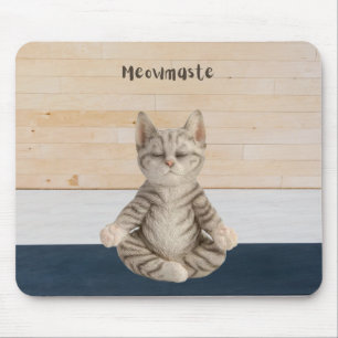 Mousepad Placa de Rato de Gato de Gato de Moga