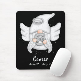Mousepad Placa do mouse Angel Sinal de Astrologia do Cancer