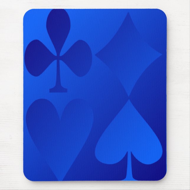 Mousepad Placa do mouse azul iridescente (Frente)
