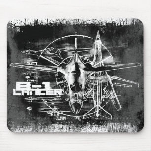 Mousepad Placa do mouse B-1 Lancer