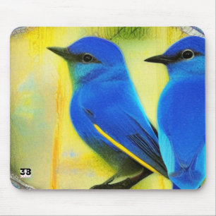 Mousepad Placa do mouse Bluebird