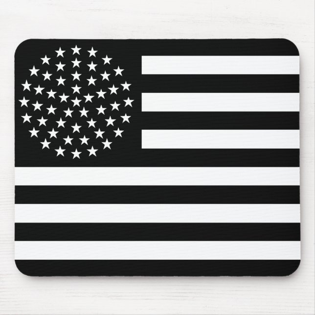 Mousepad Placa do mouse com sinalizador US 51 Star (Frente)