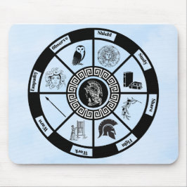 Mousepad Placa do mouse Conselho Athena Pendulum