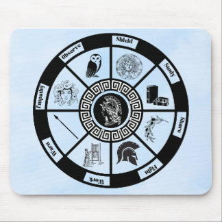 Mousepad Placa do mouse Conselho Athena Pendulum