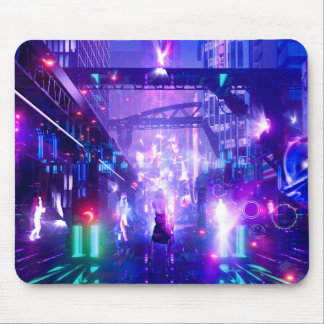 Mousepad Placa do mouse Cyberpunk