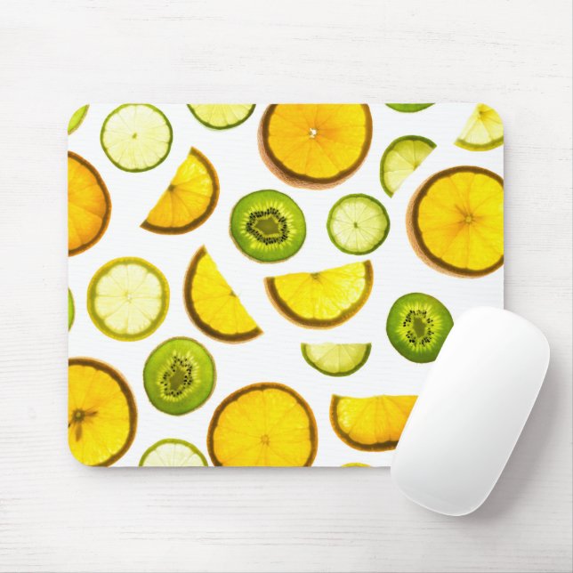 Mousepad Placa do mouse da Citrus Fruta (Com mouse)