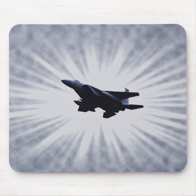 Mousepad Placa do Mouse de Arte do Jato de Combatente F15 d (Frente)