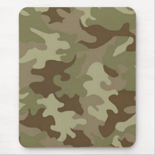 Mousepad Placa do mouse de camuflagem
