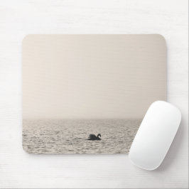 Mousepad Placa do mouse de fotos da natureza do Cisne