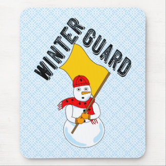 Mousepad Placa do mouse de Guarda de inverno Snowman