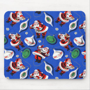 Mousepad Placa do mouse de papel de moldagem de Natal Vinta