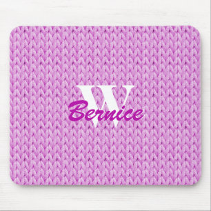 Mousepad Placa do mouse de textura rosa com montagem com mo
