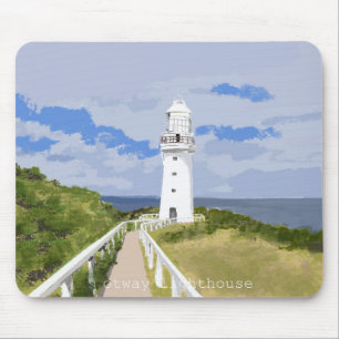 Mousepad Placa do mouse do farol otway