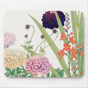 Mousepad Placa do mouse Floral Illustration
