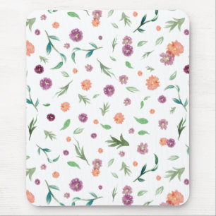 Mousepad Placa do mouse Floral para ela Presente do Offic