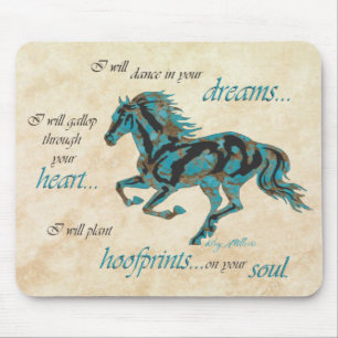 Mousepad Placa do mouse Inspiron Horse