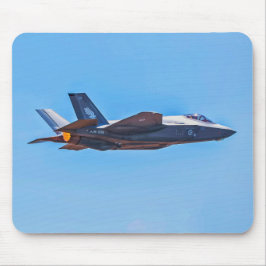 Mousepad Placa do mouse Martin F-35A Lightning II travada