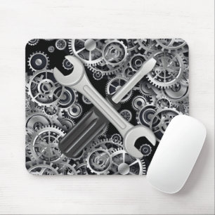 Mousepad Placa do mouse para engrenagens e ferramentas de p