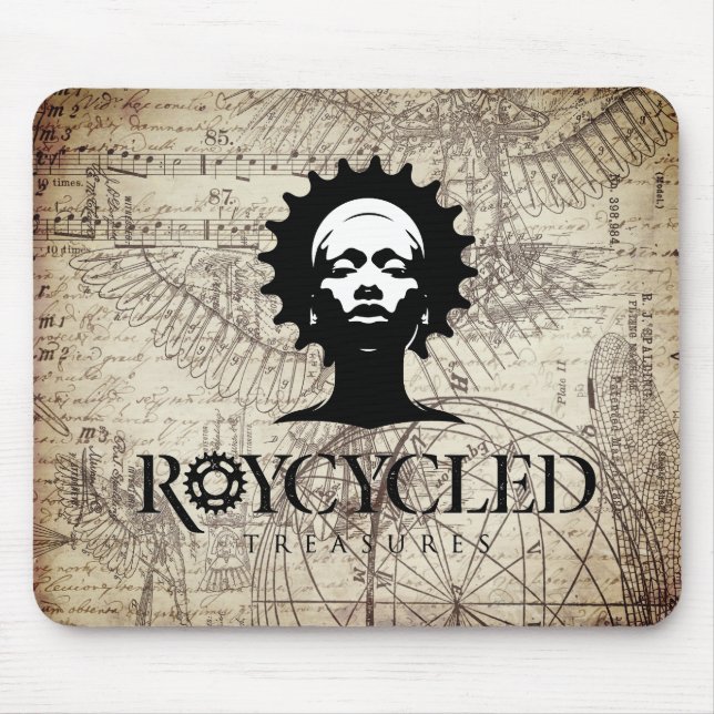 Mousepad Placa do mouse royciclada (Frente)