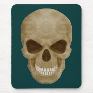 Mousepad Placa do mouse Skull da Camoufline