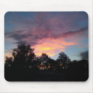 Mousepad Placa do mouse sunset
