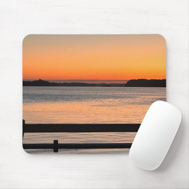 Mousepad Placa do mouse Sunset Ferry Ride (Com mouse)