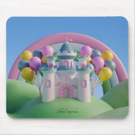 Mousepad Placa do mouse Whimsical Fairytale Landscape