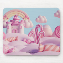 Mousepad Placa do mouse Whimsical Fairytale Landscape