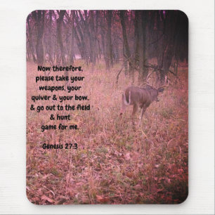Mousepad Placa do mouse Whitetail Buck 27:3 Genesis